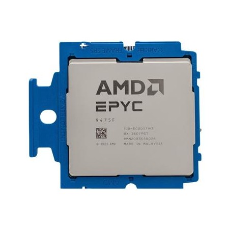 AMD CPU EPYC 9005 Series 48/96T Model 9475F/Turin (3.65/4.8GHz Max Boost, 256MB, 400W, SP5) Tray