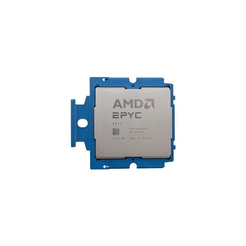 AMD CPU EPYC 9005 Series 96/192T Model 9655/Turin (2.6/4.5GHz Max Boost, 384MB, 400W, SP5) Tray