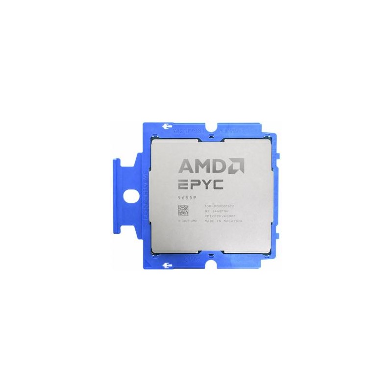 AMD CPU EPYC 9005 Series 96/192T Model 9655P/Turin (2.6/4.5GHz Max Boost, 384MB, 400W, SP5) Tray