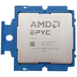AMD CPU EPYC 9005 Series 72/144T Model 9565/Turin (3.15/4.3GHz Max Boost, 384MB, 400W, SP5) Tray