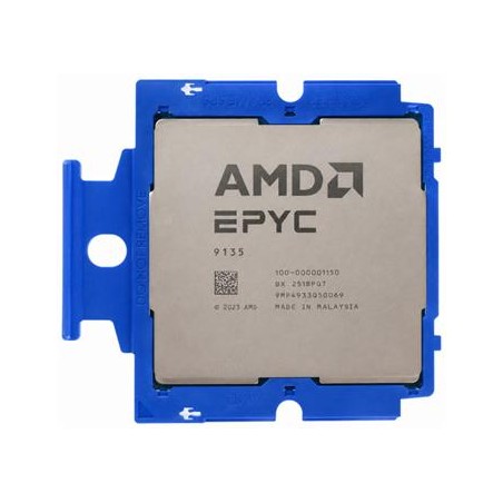 AMD CPU EPYC 9005 Series 16/32T Model 9135/Turin (3.65/4.3GHz Max Boost, 64MB, 200W, SP5) Tray