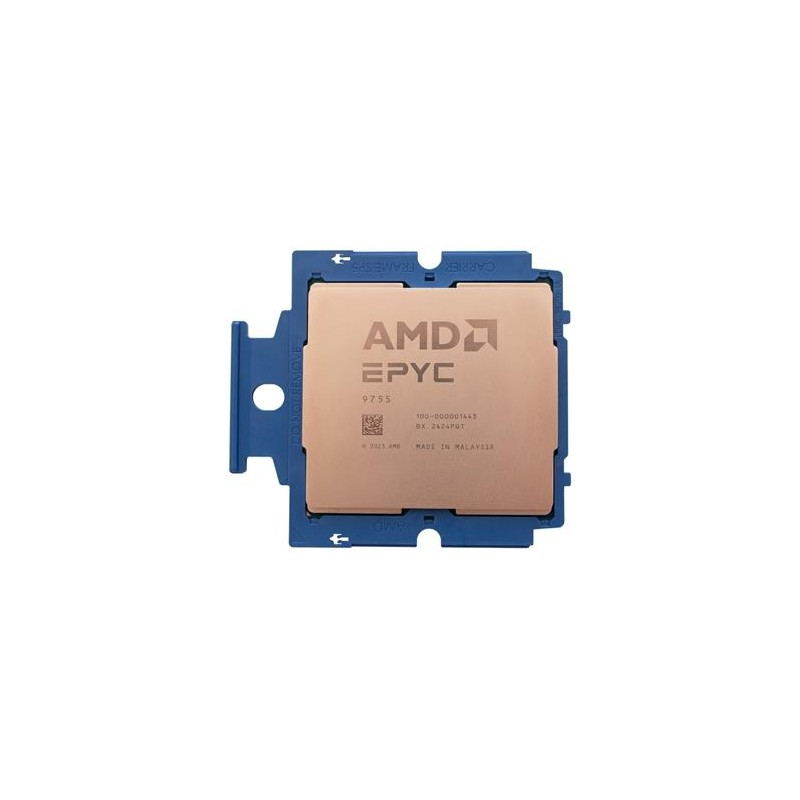 AMD CPU EPYC 9005 Series 128/256T Model 9755/Turin (2.7/4.1GHz Max Boost, 512MB, 500W, SP5)Tray