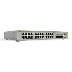 Allied Telesis CentreCOM AT-GS970M/28PS - Přepínač - L3 - řízený - 24 x 10/100/1000 (PoE+) + 4 x SFP (mini-GBIC) (uplink)