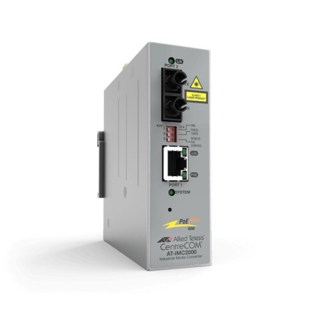 Allied Telesis Industrial Ethernet Media Converter AT-IMC2000TP/SC - Konvertor médií s optickými vlákny - 1GbE - 10Base-T