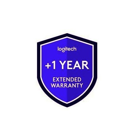Logitech Extended Warranty - Prodloužená dohoda o službách - výměna nebo oprava (pro video conferencing devices) - 1 rok (z