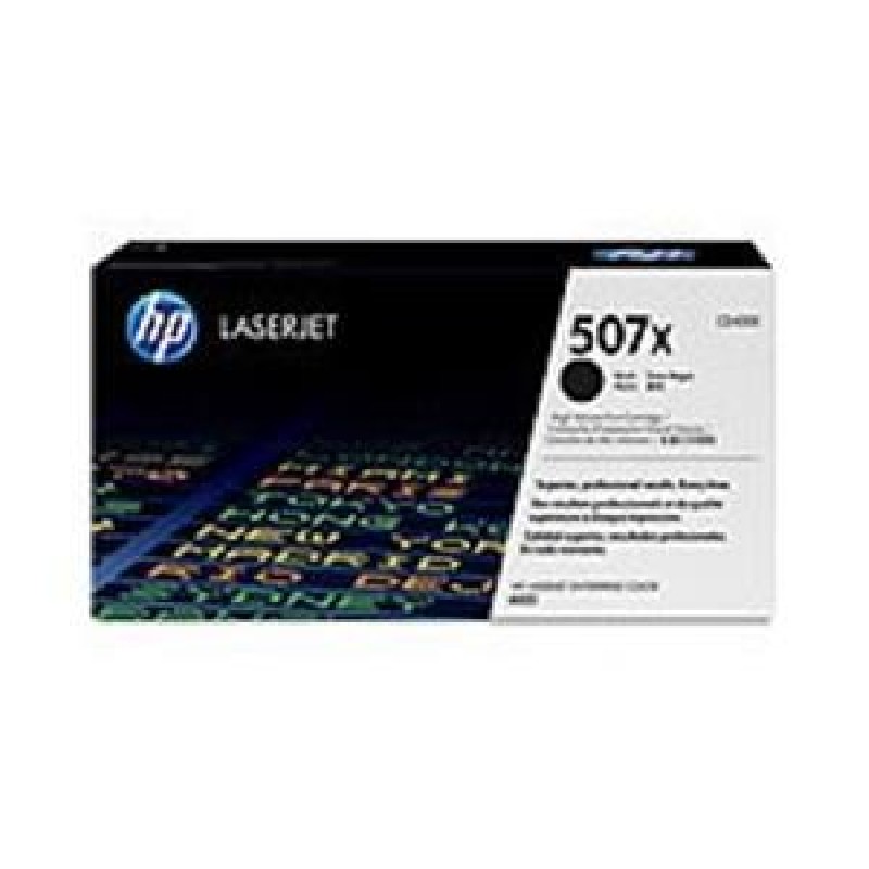 HP 507X Black LJ Toner Cart, CE400X (11,000 pages)