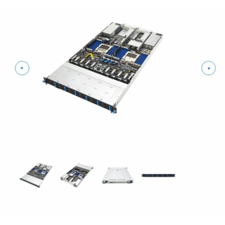 ASUS 1U RS700A-E13-RS12U 2 xSP5 (LGA 6096P) 24xDDR5/ 12x(4-8 SAS/Sata // 12xNvme Opti. ) /OCP/1xLAN/2KW 90SF0451M000M0