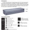 4K HDMI 16x1 Multi-viewer 16 vstupů - 1 monitor, vstup FULL HD 1080p , 10 zobrazovacích módů