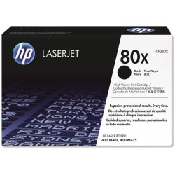 HP 80X Black LJ Toner Cart, CF280X (6,900 pages)