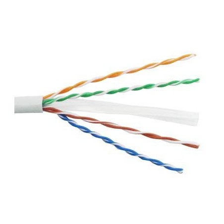 PremiumCord TP Kabel 4x2,drát UTP Cat6 AWG23,čistá měď 1m