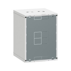 CONTEG 19",v6U(374mm),h.450mm,š.570mm,EASY,7035 nástěnný rozvaděč