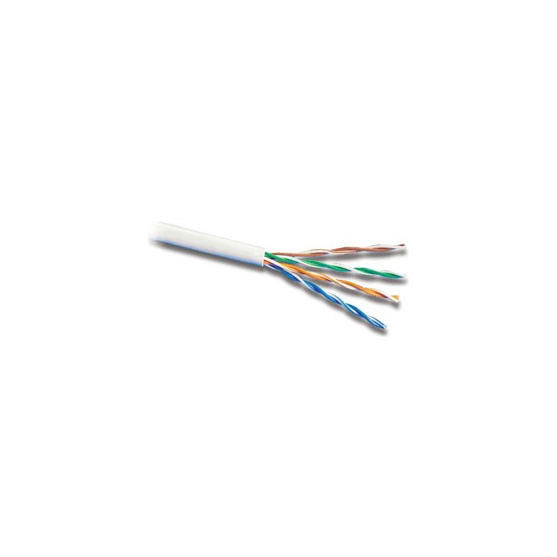 PremiumCord TP Kabel 4x2,lanko UTP Cat5e AWG24,čistá měď 1m