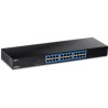 TRENDnet 24-Port Gigabit Switch 10/100/1000 rack 19" TEGS25