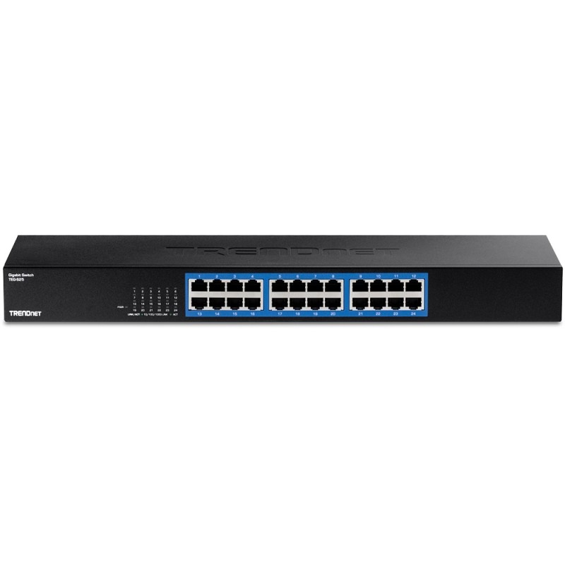 TRENDnet 24-Port Gigabit Switch 10/100/1000 rack 19" TEG-S25