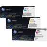 HP 312A 3-pack CYM LJ Toner Cart, CF440AM (2,700 / 2,700 / 2,700 pages)