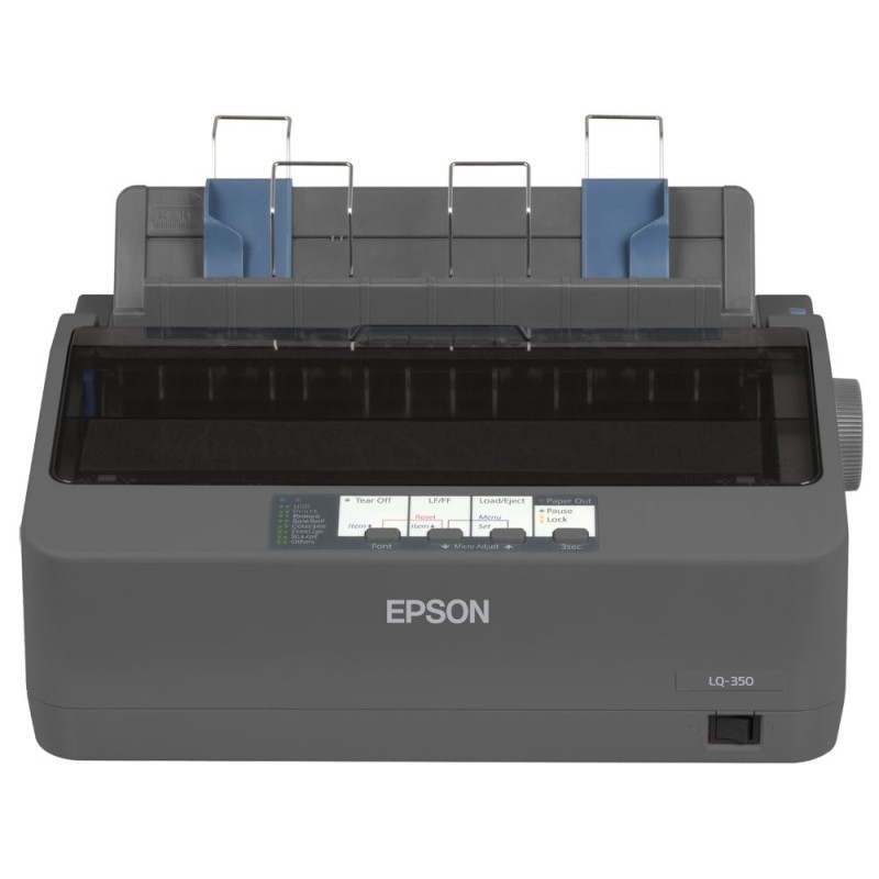 EPSON tiskárna jehličková LQ-350, A4, 24 jehel, 347 zn/s, 1+3 kopii, USB 2.0, LPT, RS232