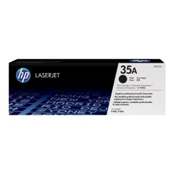 HP 35A Black LJ Toner Cart, CB435A (1,500 pages)