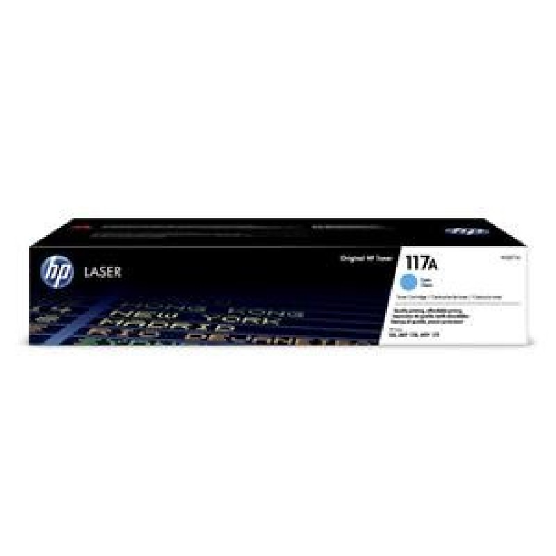 HP 117A Cyan Original Laser Toner Cartridge (700 pages)
