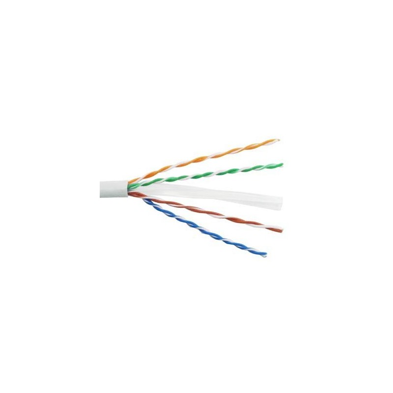 PremiumCord TP Kabel 4x2,lanko UTP Cat6 AWG24/7,čistá měď 1m