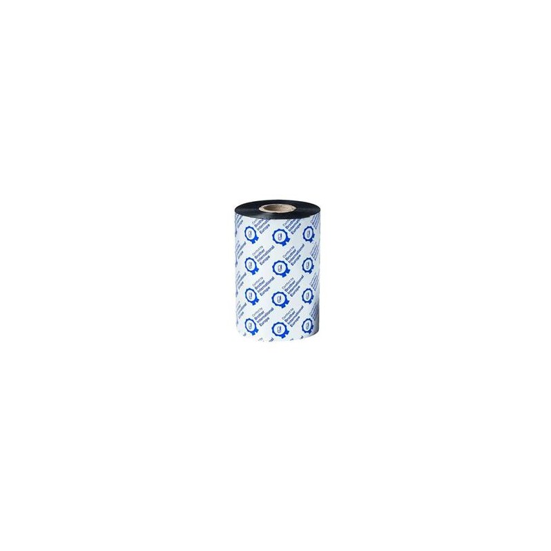 Brother Standard Wax/Resin Black 110MM/X 450M (Pack OF 8)
