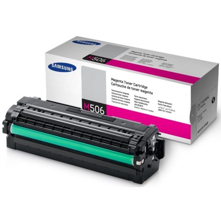 HP - Samsung CLT-M506L High Yield Magenta Toner Cartridge (3,500 pages)