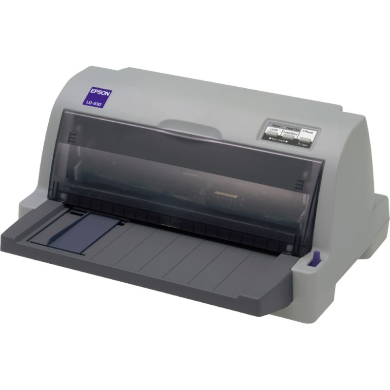 EPSON tiskárna jehličková LQ-630, A4, 24 jehel, 360 zn/s, 1+4 kopii, USB 1.1, LPT - identicke s 743690