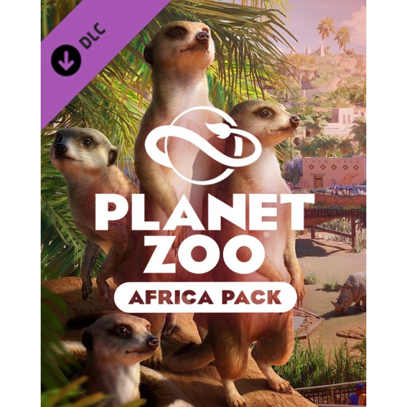 Planet Zoo Africa Pack – herní rozšíření pro PC (elektronická licence)
