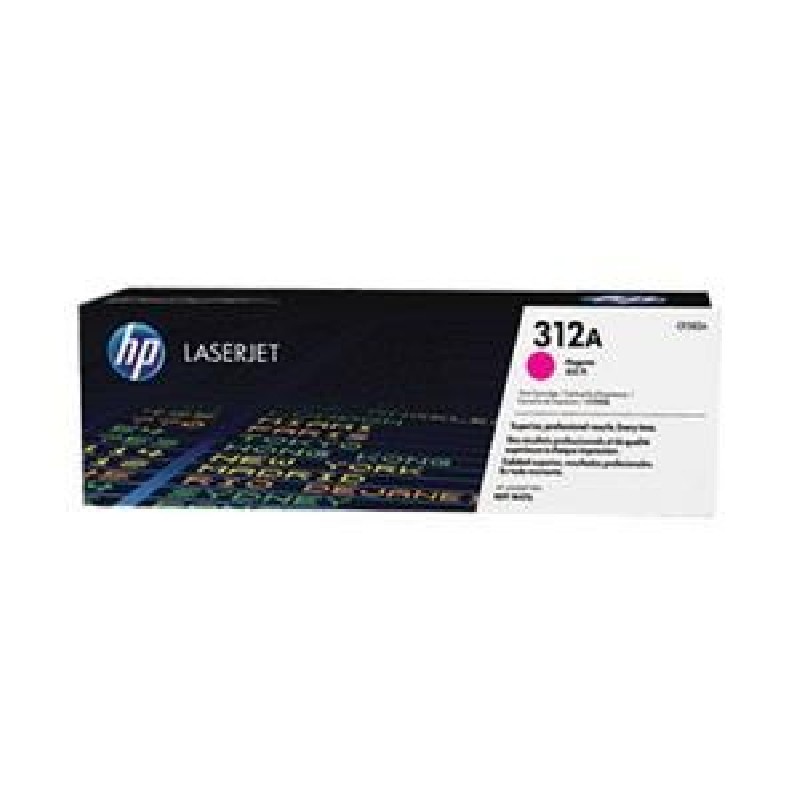 HP 312A Magenta LJ Toner Cart, CF383A (2,700 pages)
