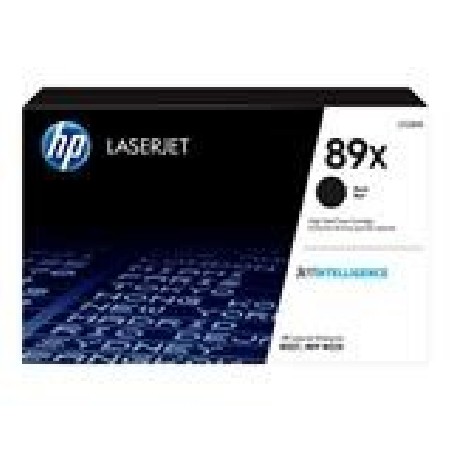 HP 89X Black LaserJet Toner Cartridge (10,000 pages)