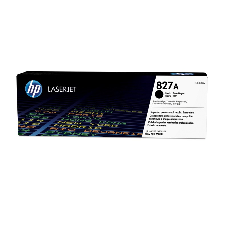 HP 827A Black LJ Toner Cart, CF300A (29,500 pages)