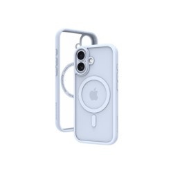 dbramante1928 Grenen - Zadní kryt pro mobilní telefon - kompatibilita s MagSafe - plast - azurově modrá, průhledná - pro Apple