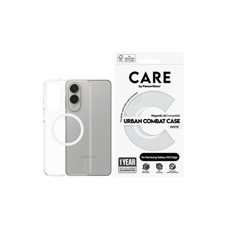 CARE by PanzerGlass - Zadní kryt pro mobilní telefon - vlajková loď - kompatibilita s MagSafe - průhledná - pro Samsung Galaxy