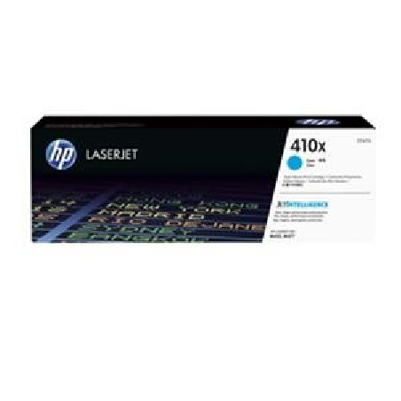 HP 410X Cyan LJ Toner Cart, CF411X (5,000 pages)