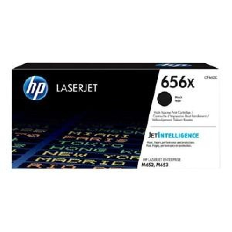 HP 656X High Yield Black Original LaserJet Toner Cartridge (CF460X) (27,000 pages)