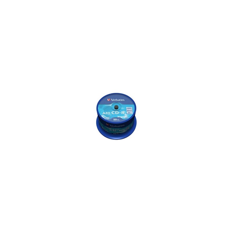 VERBATIM CD-R(50-Pack)Spindle/Crystal/DLP/52x/700MB