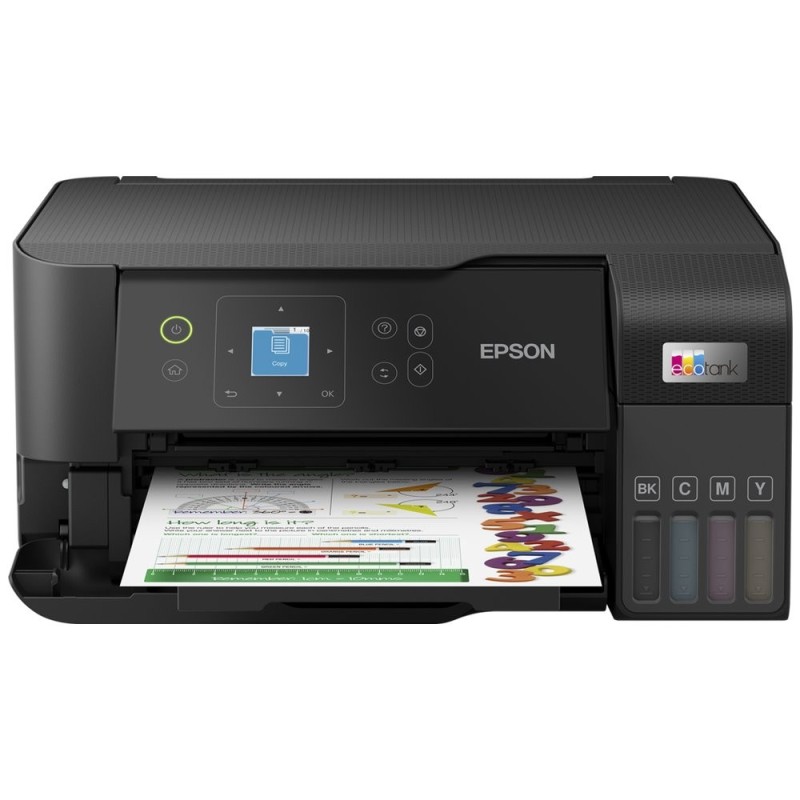 EPSON tiskárna ink EcoTank L3560, 3v1, A4, 33ppm, 4800x1200dpi, USB, Wi-Fi, LCD panel