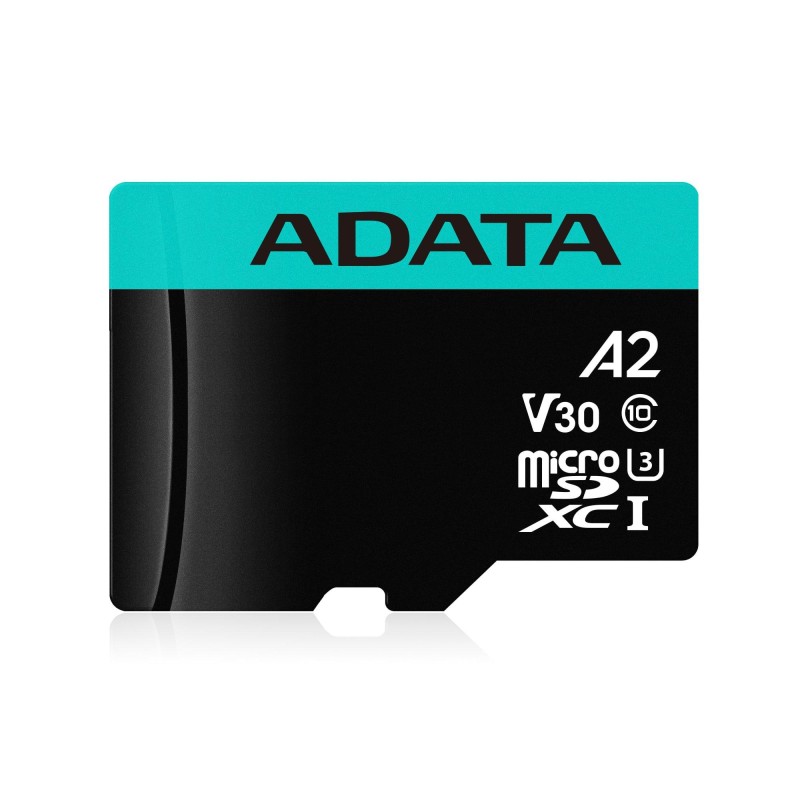 ADATA MicroSDXC karta 128GB Premier Pro UHS-I V30S (R:100/W:80 MB/s) + SD adaptér