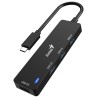 GENIUS hub UH-400/ USB-C na 4x USB3.0/ černý