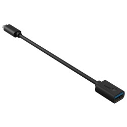 GENIUS ACC-C2AC redukce USB-C na USB-A, černá