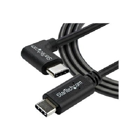 StarTech.com Right Angle USB-C Cable - 1m / 3 ft - Reversible - M/M - USB Type C Cable - USB-C Charge Cable - USB C to USB C