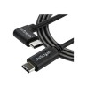 StarTech.com Right Angle USB-C Cable - 1m / 3 ft - Reversible - M/M - USB Type C Cable - USB-C Charge Cable - USB C to USB C