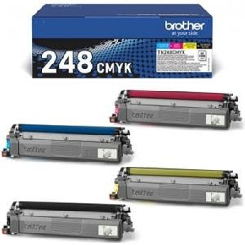 BROTHER Toner TN-248VAL - 1 000 stran - černý a barevné