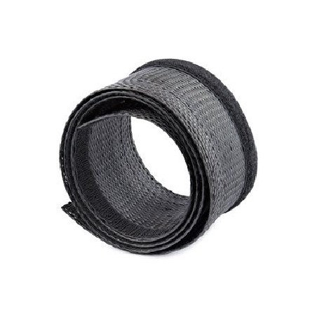 StarTech.com 10ft (3m) Cable Management Sleeve, Trimmable Heavy Duty Cable Wrap, 1.2" (3cm) Dia Polyester Mesh Computer Cable
