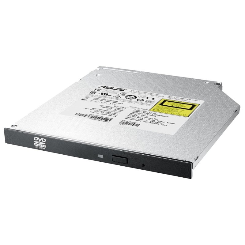 ASUS Slim DVD Writer SDRW-08U1MT/SLIM/BLACK/BULK, black, SATA, M-Disc, bulk (bez SW)