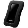 ADATA Externí HDD 2TB 2,5" USB 3.1 HD330, BLACK COLOR BOX, černý (gumový, nárazu odolný)