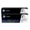 HP originální toner CF400XD, HP 201X, black, 5600 (2x2800)str., dual pack, 2x770g