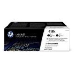 HP originální toner CF410XD, HP 410X, black, 13000 (2x6500)str., high capacity, dual pack, 680g