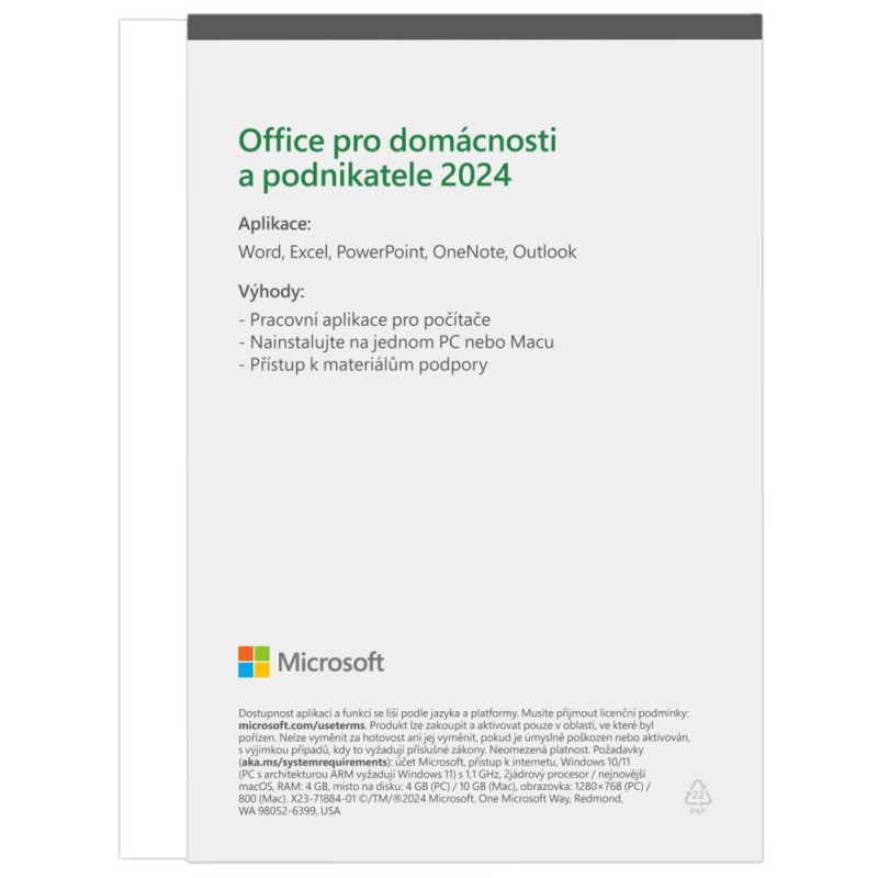 Office Home and Business 2024 CZ (pro podnikatele)
