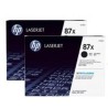HP 87X 2-pack High Yield Black Original LaserJet Toner Cartridges (CF287XD) (18,000 / 18,000 pages)