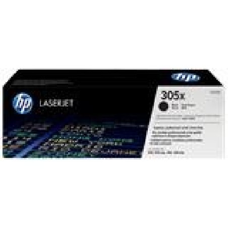 HP 305X Black LJ Toner Cart, CE410X (4,000 pages)